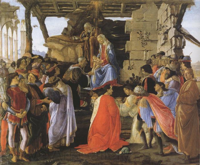 Sandro Botticelli Adoration of the Magi (mk36)